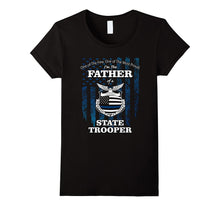 State Police Badge - Proud State Trooper Dad