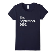 Est September 2005 Shirt Awesome 12th Birthday Gifts TShirt