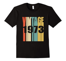 Retro Vintage 1973 T-Shirt 44 Yrs Old Bday 44th Birthday Tee