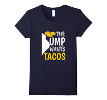 Funny Bump Want Tacos T-Shirt Pregnant Food New Baby Gift