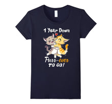 1st Wedding Anniversary Gift 1 Year Purr-Ever Cat Gift