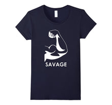 Savage Beast Workout Fitness Sports Muscle Base T-Shirt