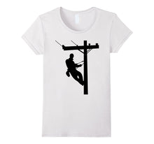 Lineman Shirt | Electric Cable Lineman T-Shirt Gift
