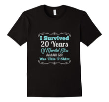 20th Twenty Wedding Anniversary Shirt I Survived Marriage