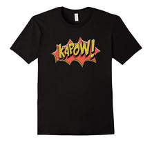 KAPOW! Superhero Vintage Retro Comic Sound Effect T-Shirt