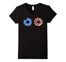 Donut Bra T-Shirt Women's American Flag