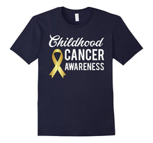 Childhood Cancer Awareness T-Shirt Pediatric Cancer Gold