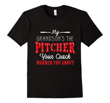 My Grandson the Pitcher - Funny Baseball & Softball T-Shirt