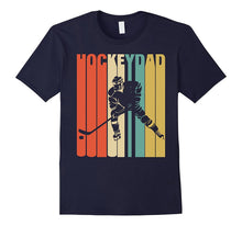 Classic Vintage Retro Hockey Dad Funny Tshirt for Men