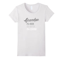 2017 Grandpa the Man Myth Legend Shirt Papa Father Grand Dad