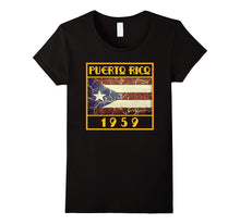 Birthday Puerto Rico Flag 1959 Apparel Gift
