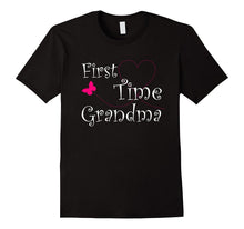 1st Time Grandma T Shirt for Grandmother to Be Announcement