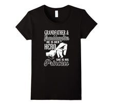 Grandfather & Granddaughter He Is Her Hero T-Shirt