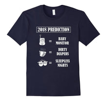 Future Mom and Dad 2018 Prediction T-Shirt Baby Announcement