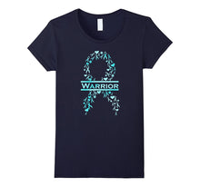 Ovarian Cancer Awareness Ribbon Warrior T-Shirt