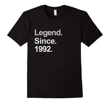 Legend Since 1992 Shirt - 25th Birthday Gifts TShirt