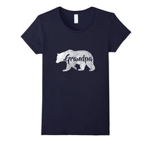 Men's Grandpa Bear T-Shirt Awesome Camping Gramps Tee