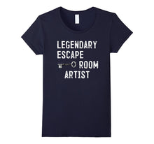 Escape Room Game Adventure Shirt Funny Artist Escaping