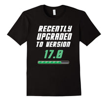 17th Birthday T-Shirt Geek Version 17.0 Bday Gift Tee 2000