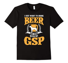 German Shorthaired Pointer and Beer Funny T-Shirt