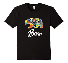 2017 Autism Awareness Dad - PAPA Bear TShirt