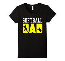 Proud Softball Dad Father Day Funny Shirt Gift