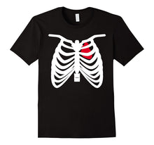 Skeleton Costume for Halloween Clothing With Human Heart