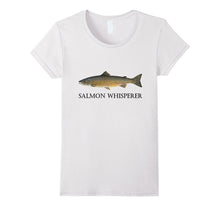 Salmon Whisperer T-Shirt - Fly Fishing Pole Outdoors Tee