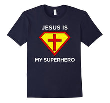 Jesus Is My Superhero Christian Fun Religious T Shirt