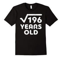 Square Root of 196 Years Old T-Shirt Cool 14th Birthday Gift