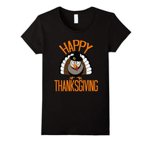 Happy Thanksgiving Turkey Pilgrim Hat T-Shirt