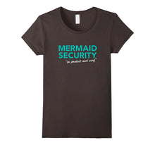 Mermaid Security T-Shirt - To Protect and Surf