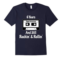 6 Years and Still Rockin' and Rollin' Tshirt Cassette Tape