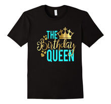Birthday Queen Shirt Matching Bestie Party Crown Gold Gift