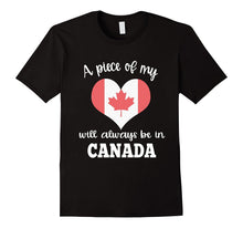 Canada Shirt With Heart and Flag