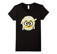 Mummy Emoji T-Shirt Nerd Geek Halloween Costume Gift