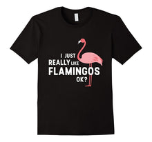 I Just Really Like Flamingos Ok? T-Shirt
