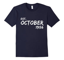 Est October 1956 Shirt - 61st Birthday Gifts TShirt