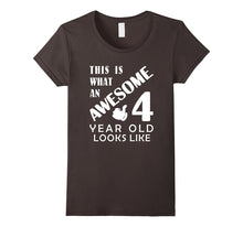 Awesome 4 Year Old Looks Like Funny TShirt Born in 2013 Kids