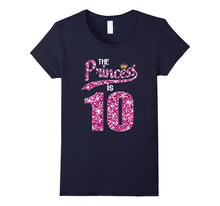 10th Birthday Princess T-Shirt, 10 Birthday Gift for Teenger