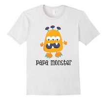 Mens Papa Monster | Halloween for Dad | Matching Family Tees Aval