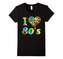 1980's Shirt - I Love the 80s Shirt - Colorful Party Tee