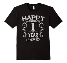 1st Wedding Anniversary 1 Year Happy Marriage Gift Shirt