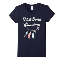 1st Time Grandma T-Shirt New Grandmother Gift