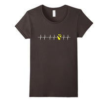 1st Cavalry Heartbeat Army- Men Women T Shirt