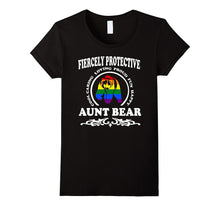 Firecely Caring Loving Proud Fun Happy Aunt Bear Gay T-Shirt