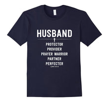 Mens Husband Prayer Warrior Christian Men's T-Shirt