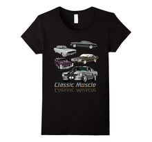 Classic Muscle Maximum Horsepower Car Logo T-Shirt