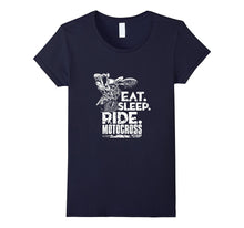 Dirt Bike Eat Sleep Ride - Funny Motocross T-Shirt