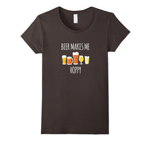 Beer Makes Me Hoppy Funny Craft Beer Drinking Gift T-Shirt